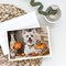 Edge Collections - 5" x 7" - Multicolor - West Highland Terrier Fall Kitchen Pumpkins Greeting Cards - 8 Pieces